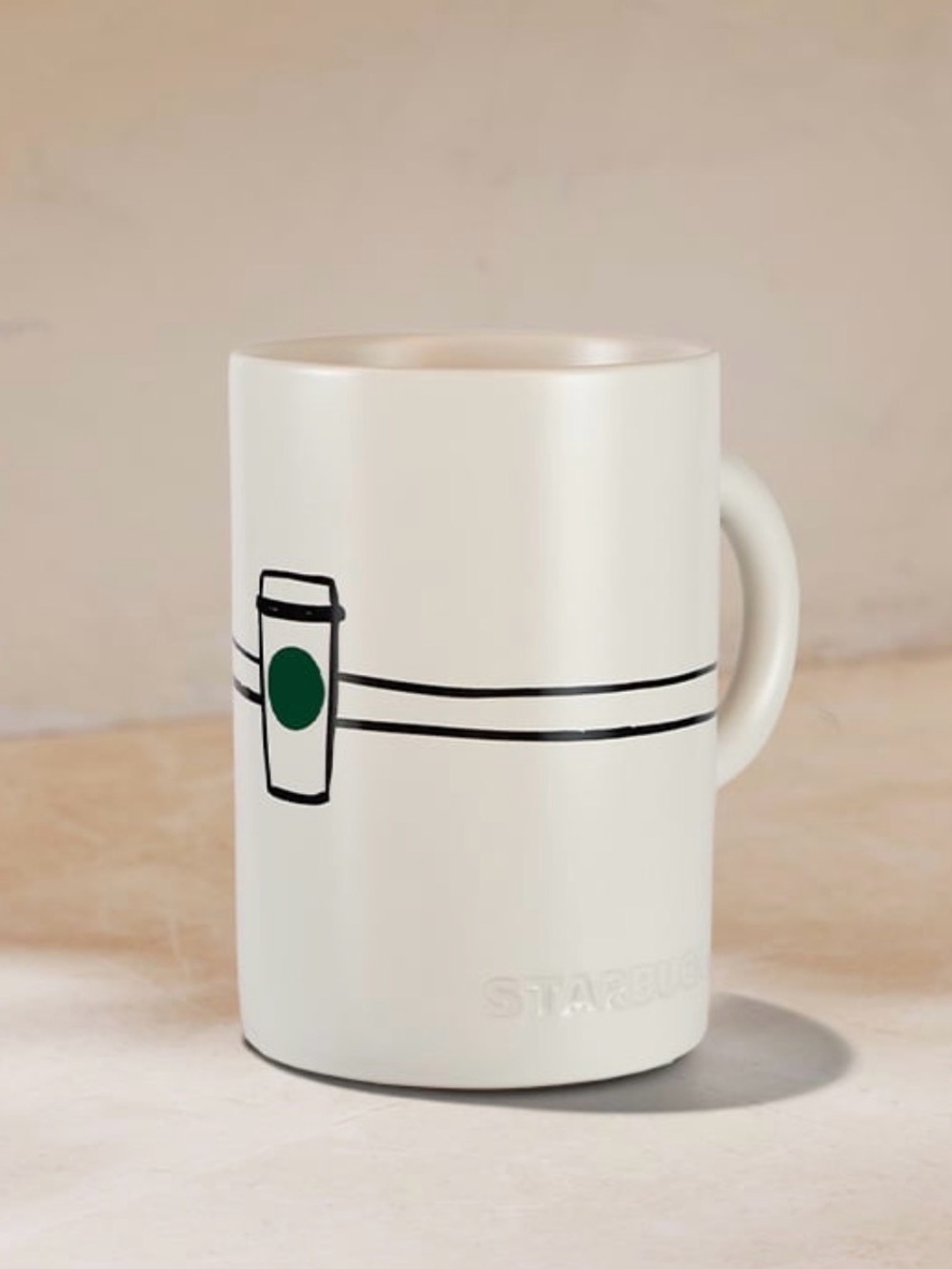 NWT STARBUCKS KITCHEN Coffee for All WINTER 2026 Hug Mug 16oz 473mL Ceramic Mug
